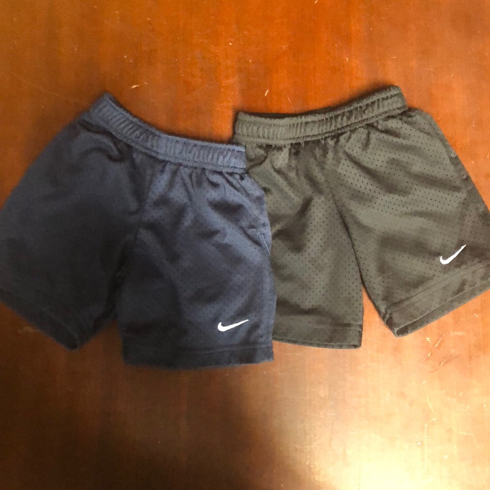 Two pairs of Nike shorts